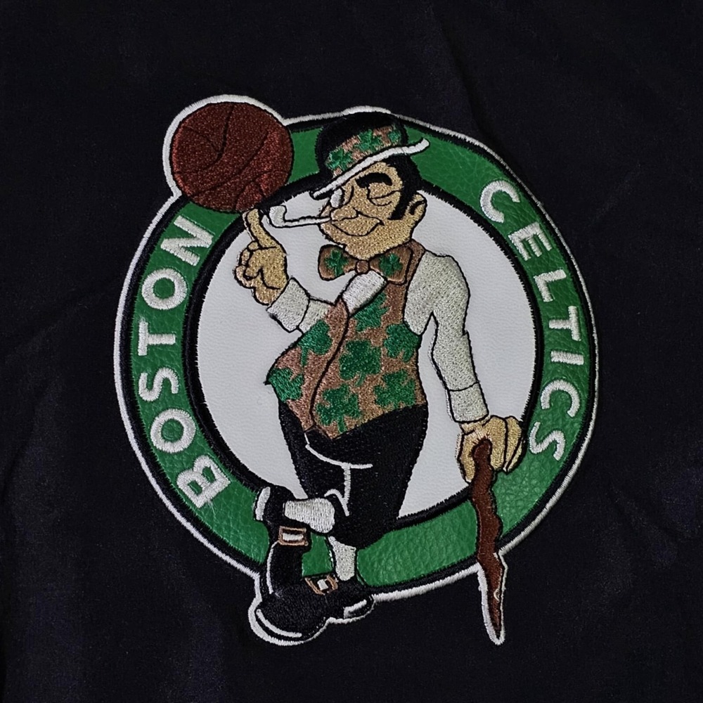 Boston Celtics Vintage Y2K Jeff Hamilton Reversible Jacket - Picture 10 of 11